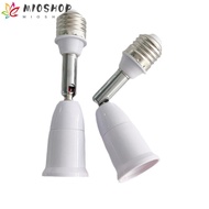 MIOSHOP LED Lamp Base, Flexible Extension Bulb Socket, Useful E27 to E27 Wall Base Holder Light Base
