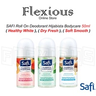 SAFI Unza Roll On Deodorant Hijabista Bodycare 50ml ( Healthy White ), ( Dry Fresh ), (Soft Smooth )
