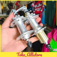 Custom Hub Freehub Raze so silver color 36 hole disc brake hole 6 crickets MTB bicycle Bearing commu