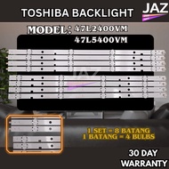 47L2400VM / 47L5400VM TOSHIBA 47 INCH LED TV BACKLIGHT ( LAMPU TV ) 47L2400 47L5400