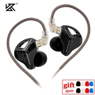 KZ ZVX PRO Dynamic Earphones HIFI Bass Earbuds In Ear Monitor Headphones Sport Noise Cancelling Head