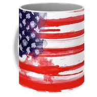 American Flag Coffee Mug American Scatter Flag Coffee Mug