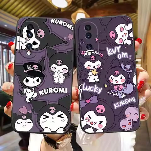 Cute Cat K-Kuromi My M-Melody Phone Case For HUAWEI NOVA Y70 3I 7I 8I 9 P30 HONOR 8X 9X 20 90 X6B X7