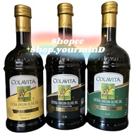 Ready Stock🫒Colavita Premium 100% Italian Extra Virgin Olive Oil/Essential/Mild Flavor/Grapeseed 1L 