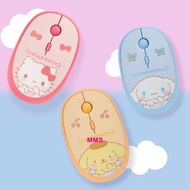 韓國直送 Sanrio Hello Kitty 布甸狗 玉桂狗  cinnamoroll 無線滑鼠 mouse