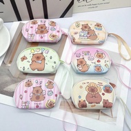Kapika Mini Coin Purse Set (6pcs Or 3pcs), With Keychain, Casual & Fashionable, Can Store Keys, Cabl