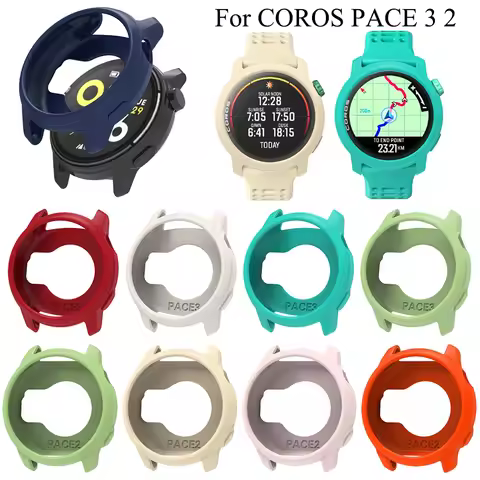 Silicone Protective Case Cover Shell For COROS PACE 3 Case Screen Protective Replacement For COROS P