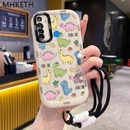 MHKETH Case For Realme 5 5i 5s 6i C3 C3i Cute Design With Hand Strap