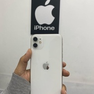 IPHONE 11 EX IBOX 128 GB BH 85% FULLSET FREE ADAPTOR BARU