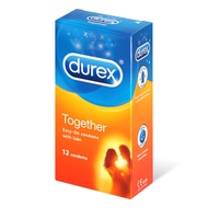 Durex Together 12's Pack Latex Condom