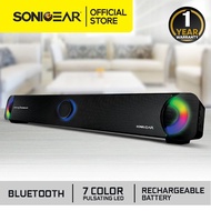 BT300 PRO | Desktop Soundbar | Powerful Sound and LED FX | Mic-In