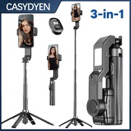 new Gimbals Selfie Stick Tripod With AI Tracking Mobile Phone Holder Stabilizer With Fill Light For