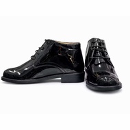 Kasut potong darat no3 halfcut 2B4 formal hitam shoes