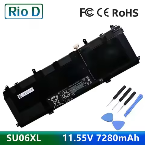 11.55V 84.08WH SU06XL Laptop Battery for HP Spectre X360 15-DF0011TX HSTNN-DB8W L29184-005 11.55V 84
