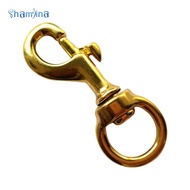 [Shamjina] Swivel Bolt Snap Brass Clips Swivel Eye Bolt Single Snap Hook Clasps Lobster