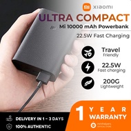 【READY STOCK】Xiaomi Mi 10000mAh Powerbank 3 Ultra Compact 22.5W Fast Charging