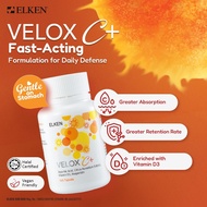 [Official Store] Elken Velox C+ (120 Tablets) | Gentle on Stomach