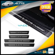 Toyota Corolla Altis E120 (2002-2006) Door Step Anti Scratch Side Door Sill Strip Protector Sticker 