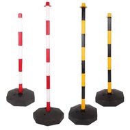 Reflective Elastic Column Car Warning Safety Road Cone Parking Traffic Pole Heavy Duty NO PARKING