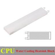 OD 41*200 Water Cooling Heatsink Block Waterblock Liquid Cooler For CPU GPU UL (Color: Silver)