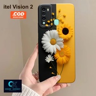 HP Latest iPhone Vision 2 Case - Fashion Case FLOWER - Rubber Case - Casing Latest iPhone Vision 2hp