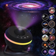 Star Projector 13 in 1 Galaxy Projector โคมไฟกลางคืน 360 ° หมุนโปรเจคเตอร์ Starry Sky 4K Ultra HD