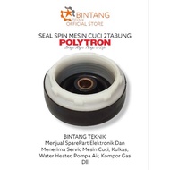 (0_0) KARET SEAL SPIN MESIN CUCI POLYTRON MANUAL 2 TABUNG (7KG - 10KG)