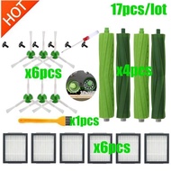 ถุงหูรูดแปรงตัวกรอง Hepa ด้านข้างหลักสำหรับ IRobot Roomba I7 + I7 Plus J7 J7 +/Plus E6 E5 S9 S9 E7 +