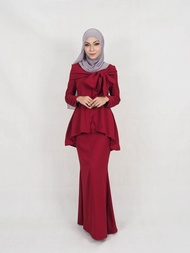 Ainil Baju Kurung(Plus Size) / Baju Raya Peplum Kurung / Modern Fashion Baju Kurung (2XL/ 3XL/4XL/5XL) / Ready Stock / Murah / Raya 2023