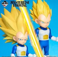 Banpresto Masterlise EMOVING Vegeta Figure 一番賞 比達 Q版 可換髮型 超西