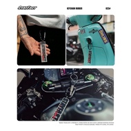 GANTUNGAN Stayfast. Rubber Speed Keychain Carbiner RubberKeychain