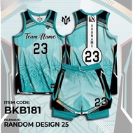 Custom Basketball Jersey - Full Sublimation Design with Name/Number |   High-Quality Sportswear