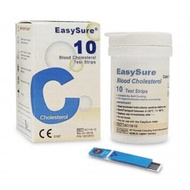 EASYSURE CHOLESTEROL TEST STRIP 10S