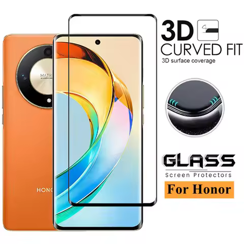 Full Cover Glass For Honor X9b Screen Protector For Honor X9b Tempered Glass 3D Protective Phone Fil