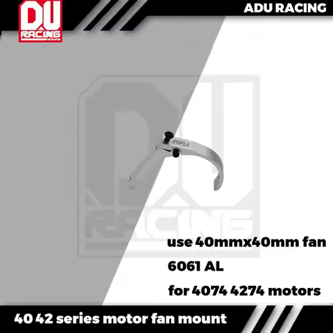 ADU RACING 6061 AL 40mmx40mm Cooling Fan Ajustable Mount FOR 40 42 series MOTOR hobby wing spektrum 