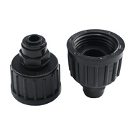 1/4" Tube O.D X 3/4"  Female BSP Garden Quick Water Inlet Hose Tap Connector Fitting Adaptor For Mis