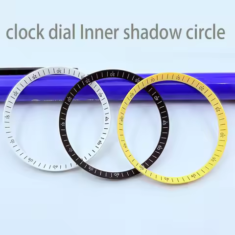 Watch Accessories Clock Dial Inner Shadow Circle Mechanical Watch Modification Diving Surface Circle
