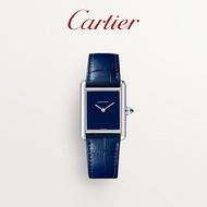 Cartier Cartier Tank Must Quartz Watch Blue Crocodile Leather Strap Watch