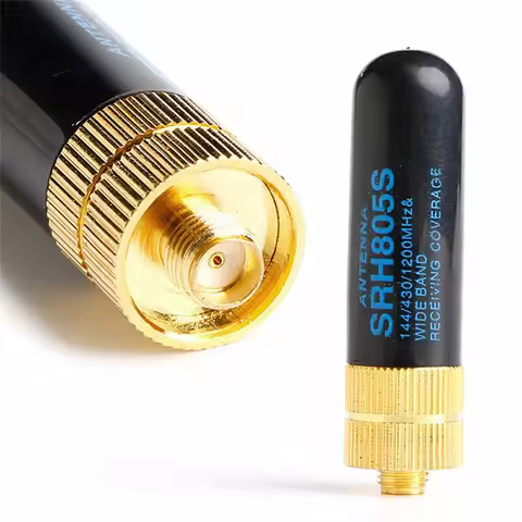 SRH-805S SMA-F Female Dual Band Antenna 50OHM for BAOFENG GT-3 UV-5R BF-888S Radio Antenna 10W