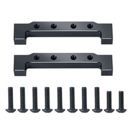 Metal Front Double Servo Mount Fixed Mount Rudder for 1/14 Tamiya RC Tractor Truck Model Car Spare P