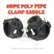 EcoNature Clamp Saddle HDPE Poly Pipe HDPE Fittings 32MM 50MM 63MM 90MM