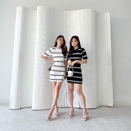 Erica Stripe Dress / Casual Dress / Stripe Dress / Mini Dress / Korean