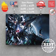 (Ready Stock) Mobile suit Gundam 144 RX-78-2 / RX78-2 / RX78 2 Gundam wall poster sticker deco poste