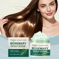 Scalp Scrub 120g, Scalp Exfoliator with Rosemary & Mint, Hair Treatment for Itchy Scalp, Dandruff & 