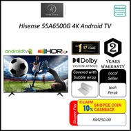 Hisense TV 4K UHD Android TV 55 LED TV - 55A7400F/55A6500G