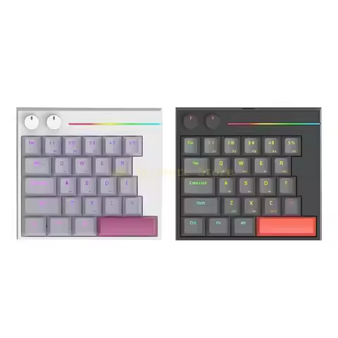 HK25 Mechanical Keyboard Switches Sport Gaming Keyboard One-handed Keyboard Hot Swappable Office Gam