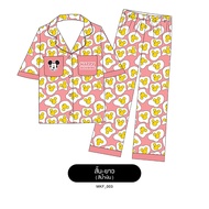 [NEW] ชุดนอน Pajara Pajamas Disney (Premium) DNPJ-0127 ลาย Mickey Pastel Eggs แบรนด์ PAJARA