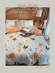 [HCM-SHIP 2H] Chăn Cotton/Chăn Hè Thu Zarra  Đũi Hàn Quốc Nhập Khẩu Chăn Hè Thu Hàng Nhập Khẩu Nguyê