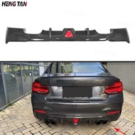 Carbon Fiber For BMW 2 series F22 F23 M Sport Coupe 2013-2017 Car Rear Bumper Lip Diffuser Spoiler P