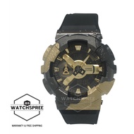 [Watchspree] Casio G-Shock 40th Anniversary Adventurer’s Stone Limited Edition Black Hot Stamped Resin Band Watch GM114GEM-1A9 GM-114GEM-1A9